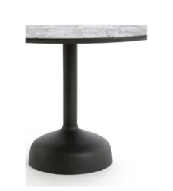 Stół TUNJA 120 cm czarny