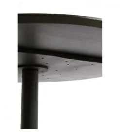 Stół TUNJA 120 cm czarny