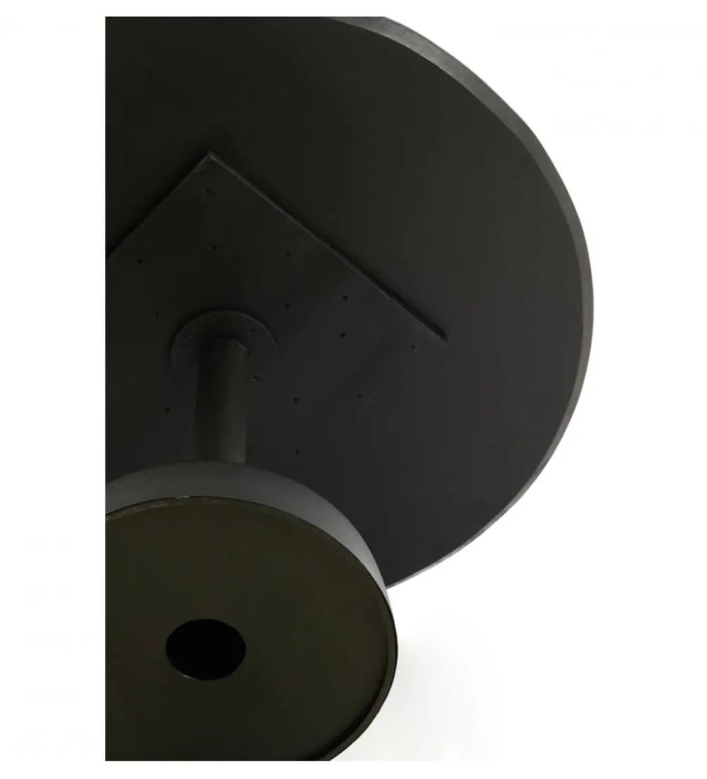 Stół TUNJA 120 cm czarny