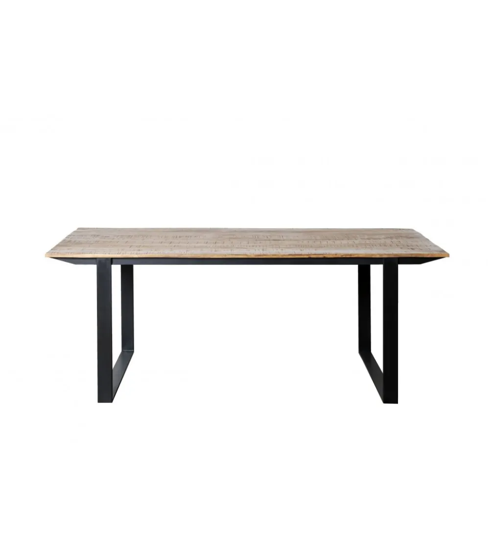 Stół VALDEREZ 200 cm drewno mango