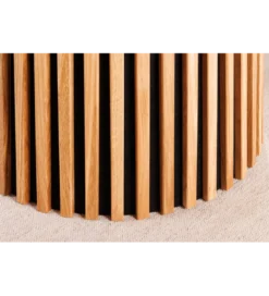 Stół VALHALLA WOOD okrągły 120-160-200cm rozkładany dąb naturalny