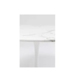 Stół VENETO 110 cm marmur biały
