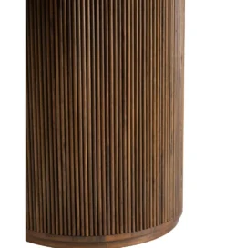 Stół VINCENT 120 cm drewno mango brązowy
