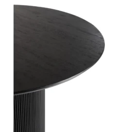 Stół VINCENT 120 cm drewno mango czarny