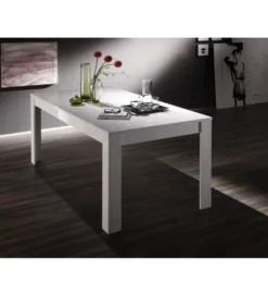 Stół VITTORIA 180 cm x 90 cm biały