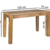 Stół WOHNLING 120 cm drewno mango