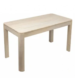 Stół WOHNLING 120 cm drewno mango białe wykończenie