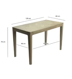 Stół WOHNLING 120 cm drewno mango naturalny