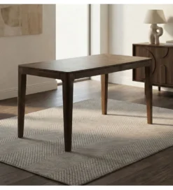Stół WOHNLING 120 cm drewno mango odcień orzecha