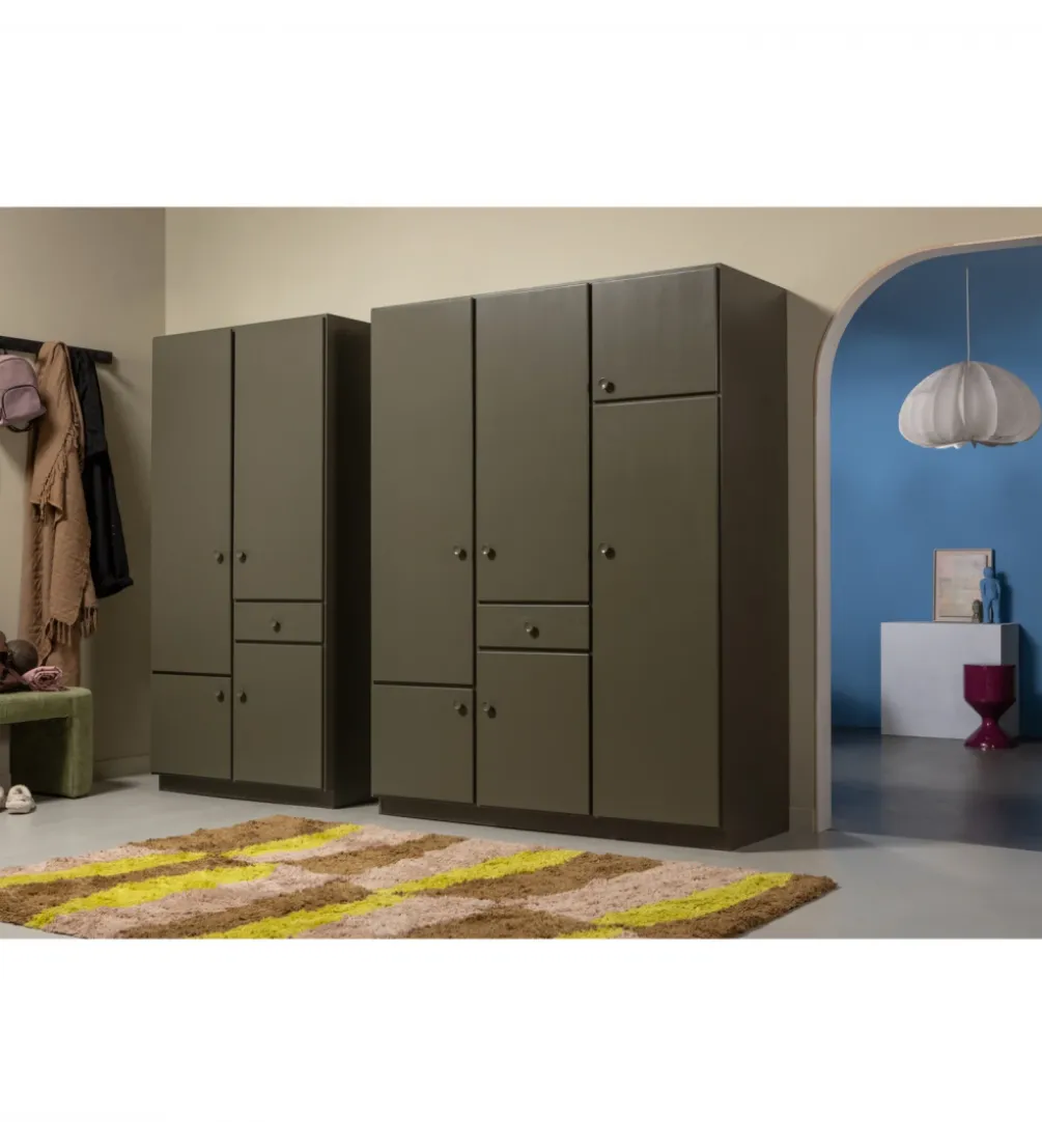 Szafa ALFIE 107 cm drewno sosny
