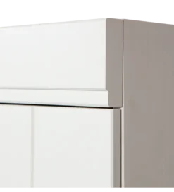Szafa CONNECT 175 cm drewno sosny biała