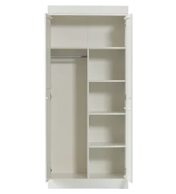 Szafa CONNECT 175 cm drewno sosny biała
