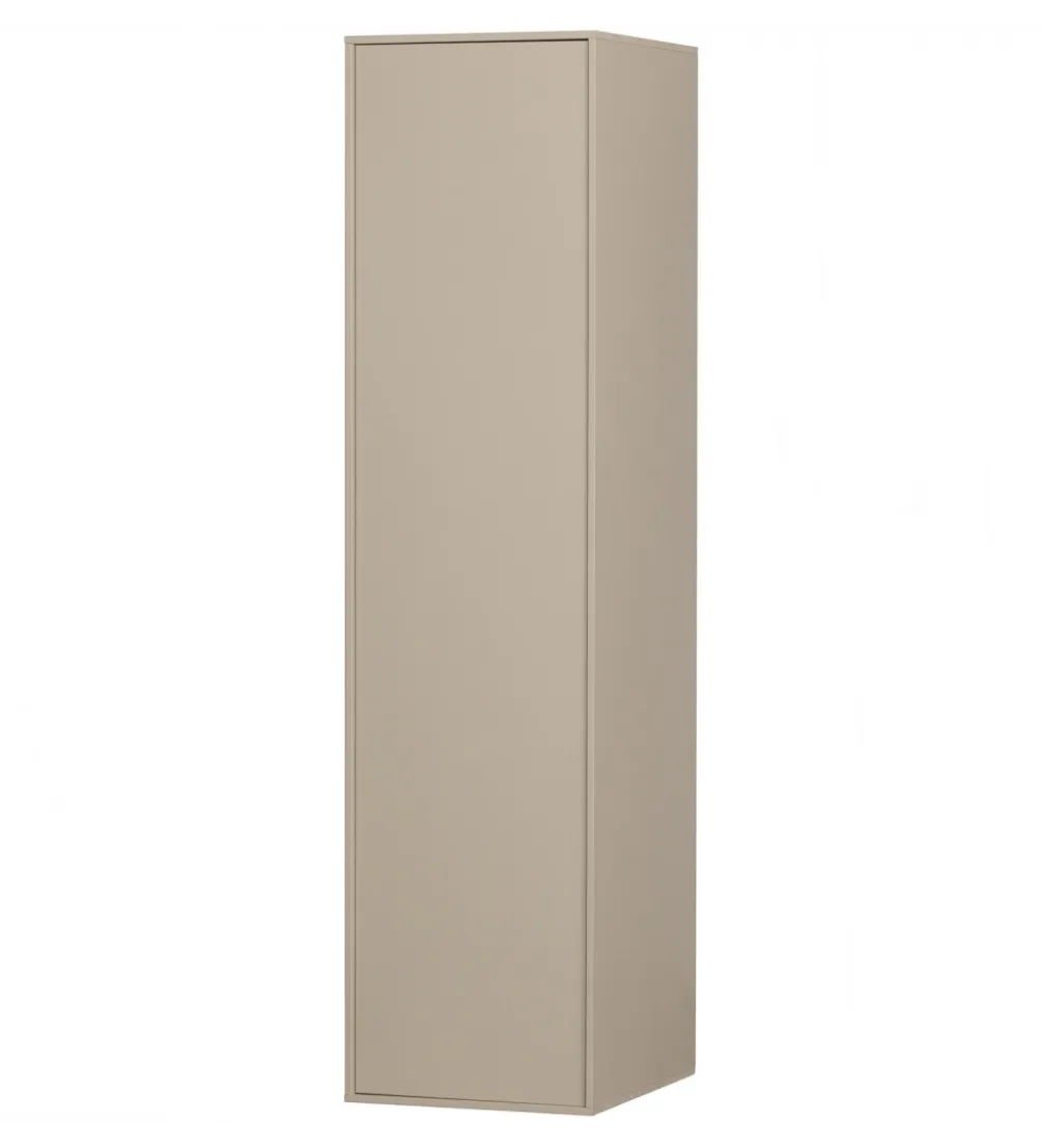 Szafa DAILY 200 x 50 cm drewno sosny szara
