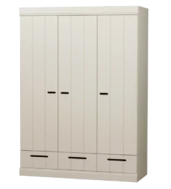Szafa DRAWER 195 x 140 cm drewno sosna dust