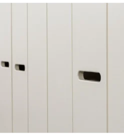 Szafa DRAWER 195 x 140 cm drewno sosna dust