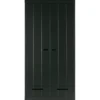Szafa DRAWER 195 x 94 cm  drewno sosna czarna