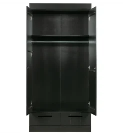 Szafa DRAWER 195 x 94 cm  drewno sosna czarna