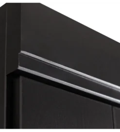 Szafa DRAWER 195 x 94 cm drewno sosna czarna