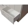 Szafa DRAWER 195 x 94 cm drewno sosna dust