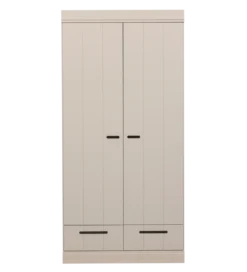 Szafa DRAWER 195 x 94 cm drewno sosna dust