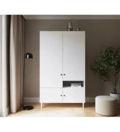 Szafa DULLUM 120 cm biały