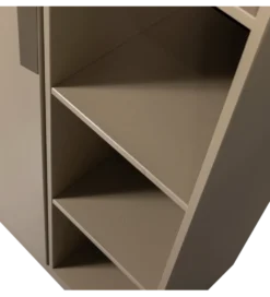 Szafa LOWEN 221 cm drewno sosny piaskowa