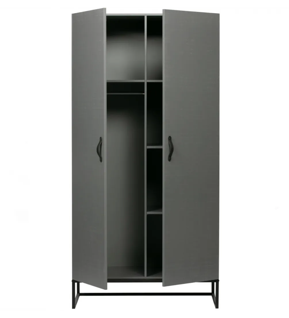 Szafa MORRIS 195 cm drewno sosny
