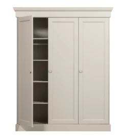 Szafa OLIVIA 212 cm drewno sosna szara