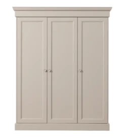 Szafa OLIVIA 212 cm drewno sosna szara