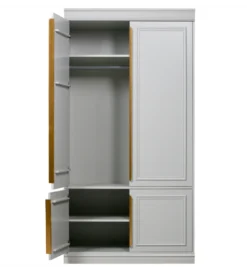 Szafa ORGANIZE 62 cm drewno sosny mist