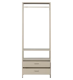 Szafa otwarta FERRIS 185 x 70 cm piaskowa