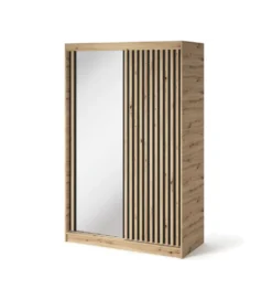 Szafa przesuwna EMERIO II 120 cm kolor dąb artisan