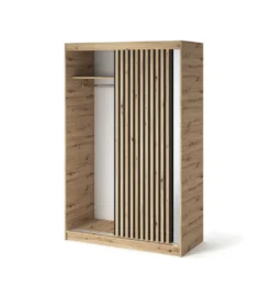 Szafa przesuwna EMERIO II 120 cm kolor dąb artisan