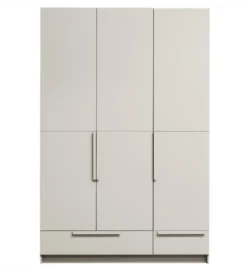 Szafa PURE 215 x 142 cm drewno sosny dust