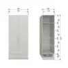 Szafa PURE 215 x 95 cm drewno sosny dust