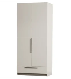 Szafa PURE 215 x 95 cm drewno sosny dust