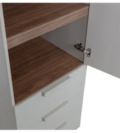 Szafa RENS 55 cm dekor orzechowy szara