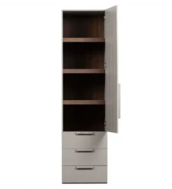 Szafa RENS 55 cm dekor orzechowy szara