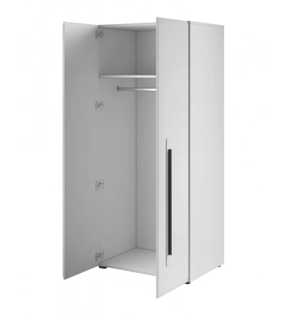 Szafa TULSA 90 cm biała