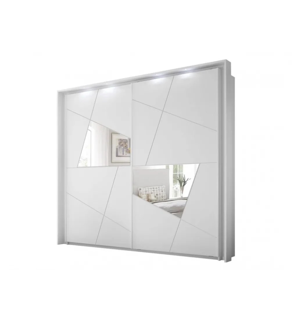 Szafa VITTORIA 243 cm x 230 cm biała
