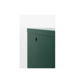 Szafka na buty CARUSO 119 cm zielona
