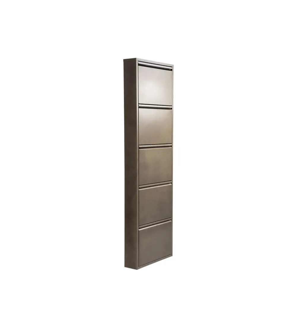 Szafka na buty CARUSO 170 cm brąz