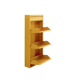 Szafka na buty CARUSO 119 cm żółte
