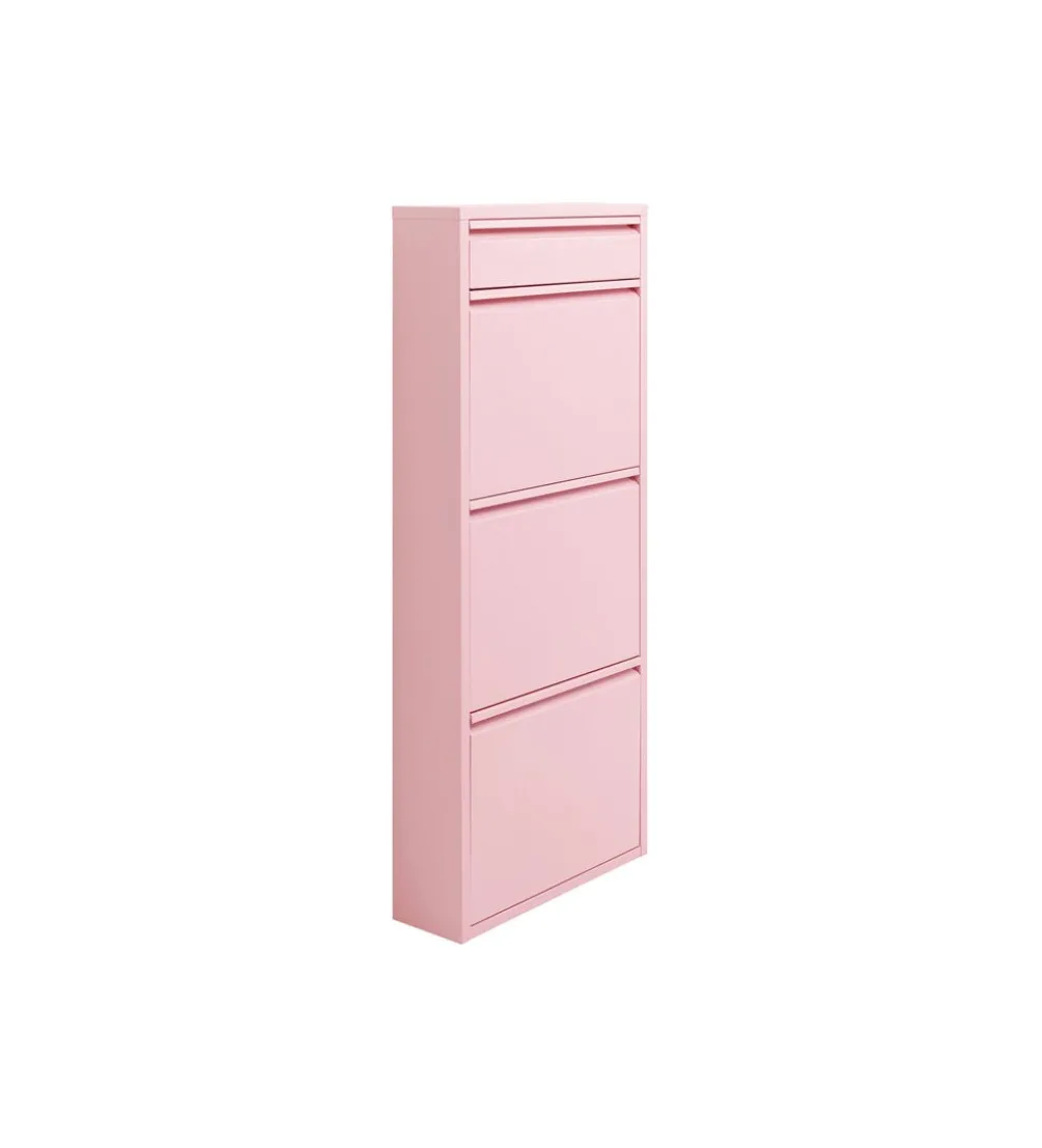 Szafka na buty CARUSO 114 cm różowa