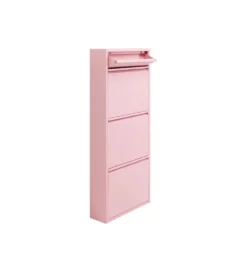 Szafka na buty CARUSO 114 cm różowa