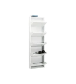 Szafka na buty CARUSO 170 cm biała