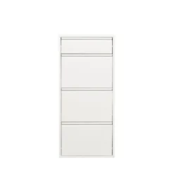 Szafka na buty CARUSO 119 cm biała
