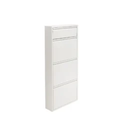 Szafka na buty CARUSO 119 cm biała