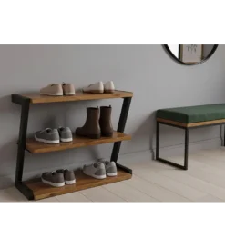 Szafka na buty MAMMUT 75 cm drewno akacja