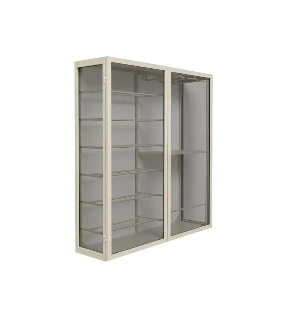 Szafka na wino PORTO 75 x 80 cm greige
